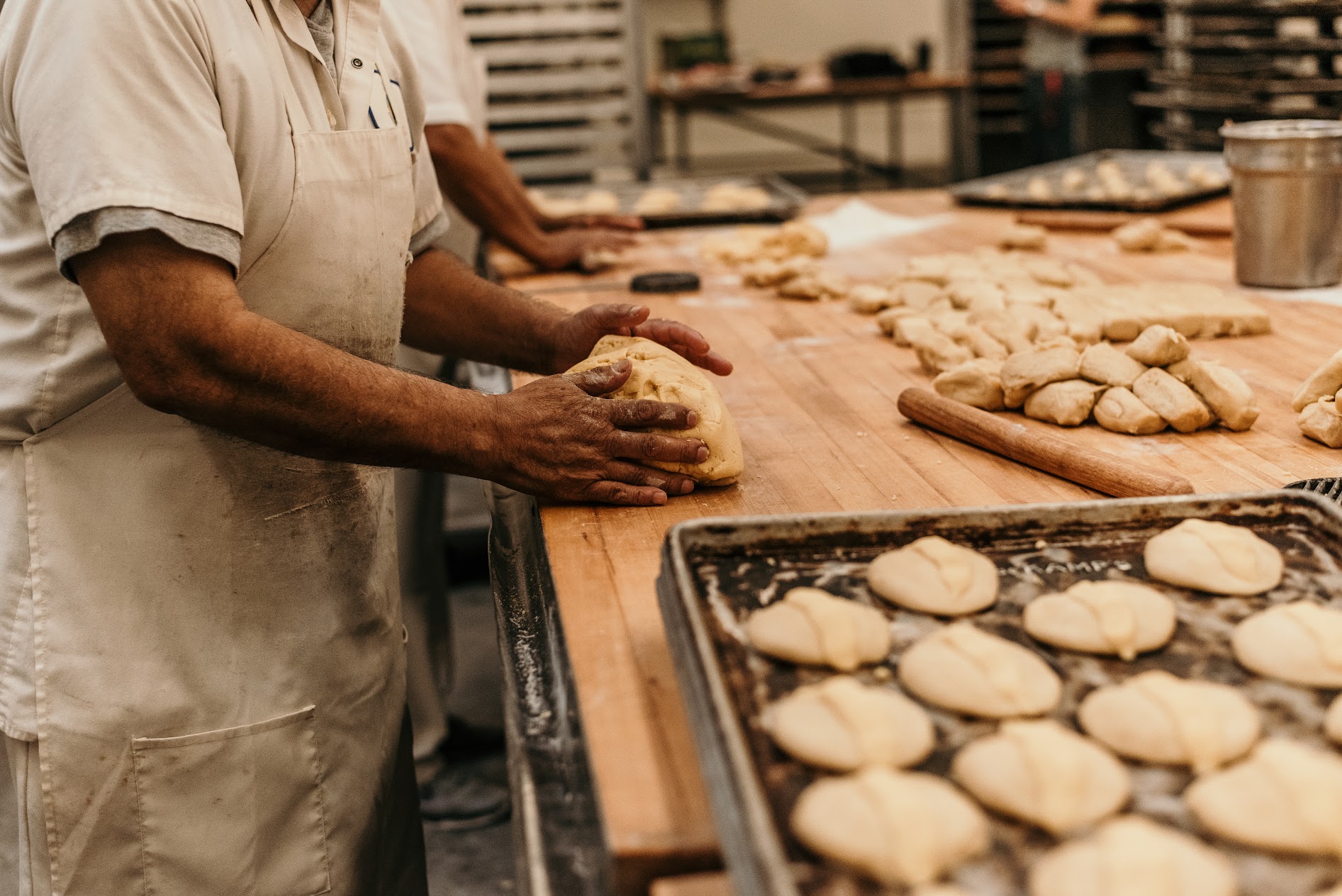 Baker at El Pavo Bakery