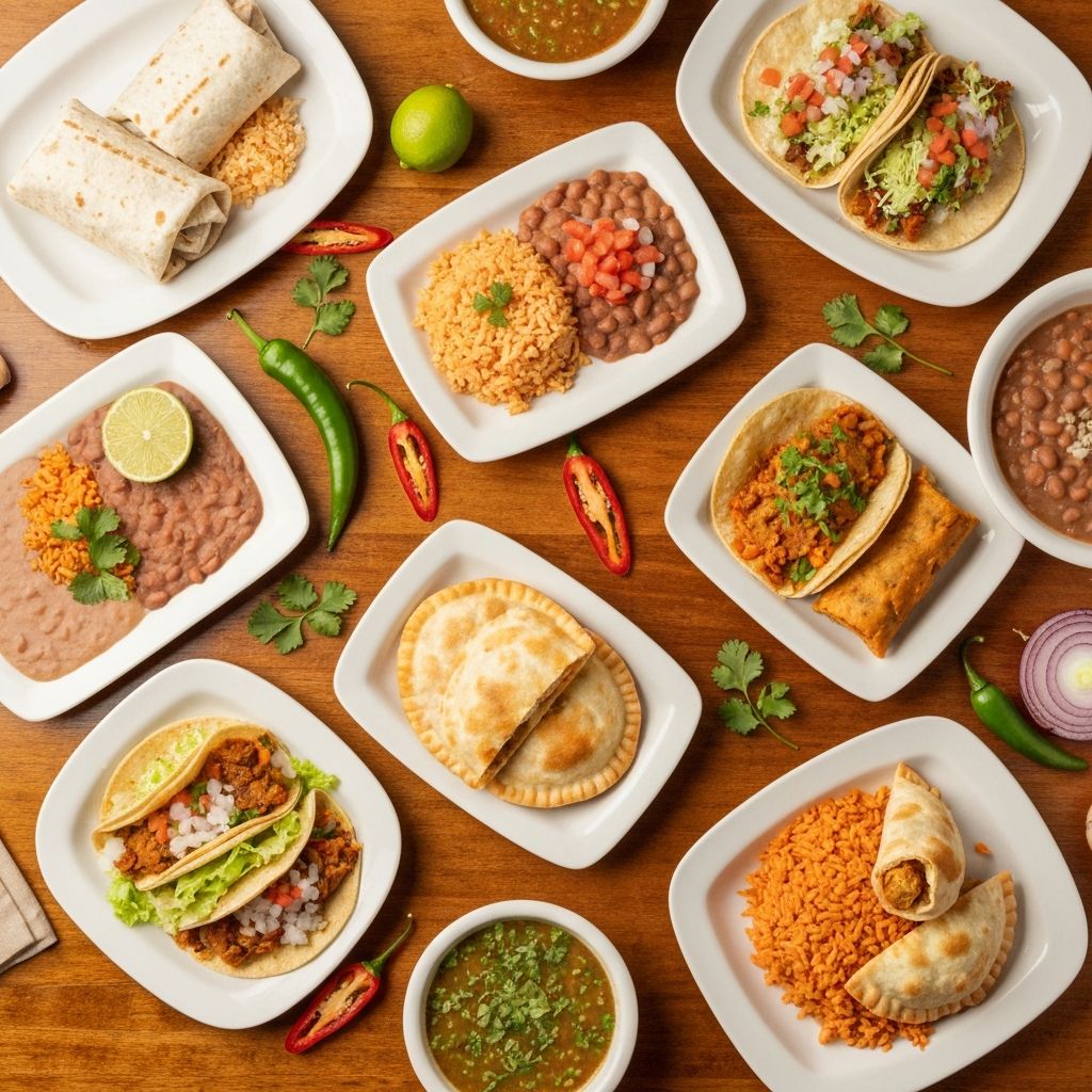 Food Menu (click photo for prices & items)