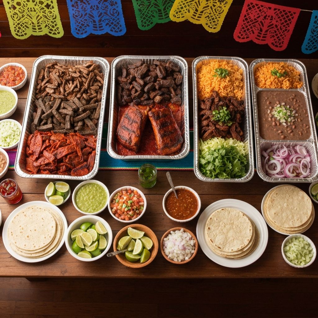 Taquizas Menu (click photo for prices & items)